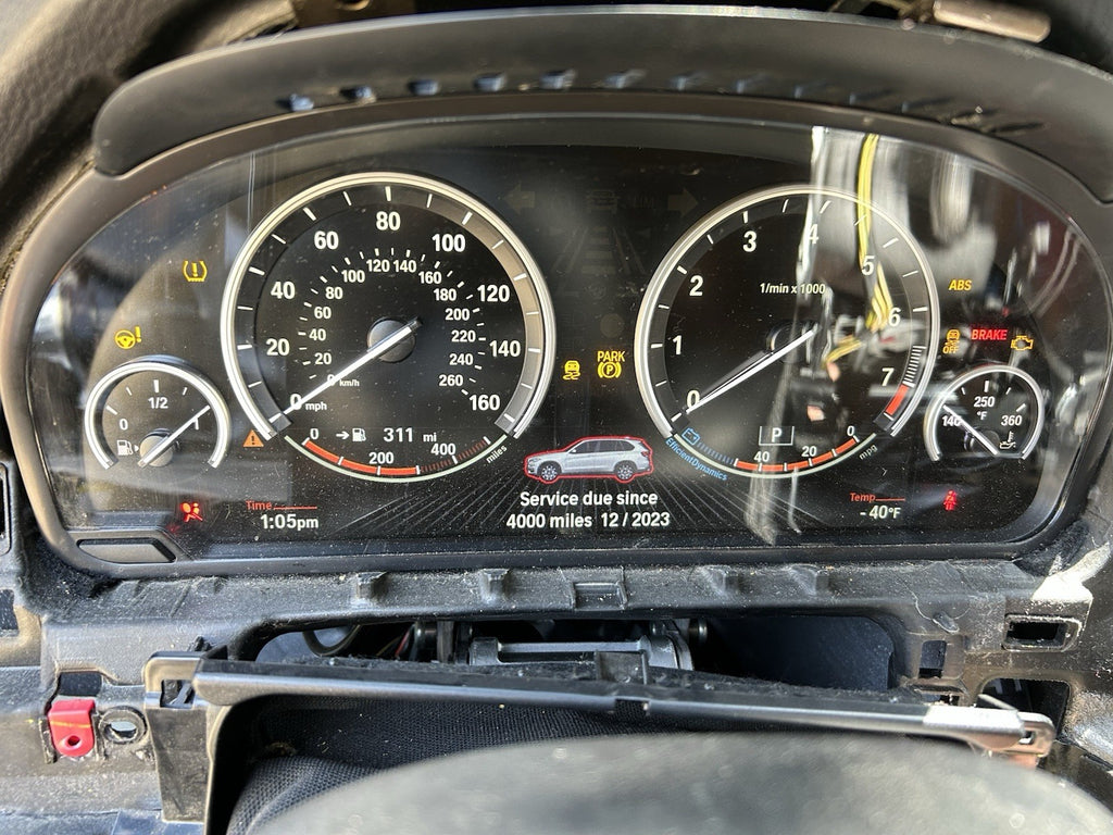 ✅ 14-18 OEM BMW X5 F15 Instrument Cluster Speedometer BOSCH w/ HUD