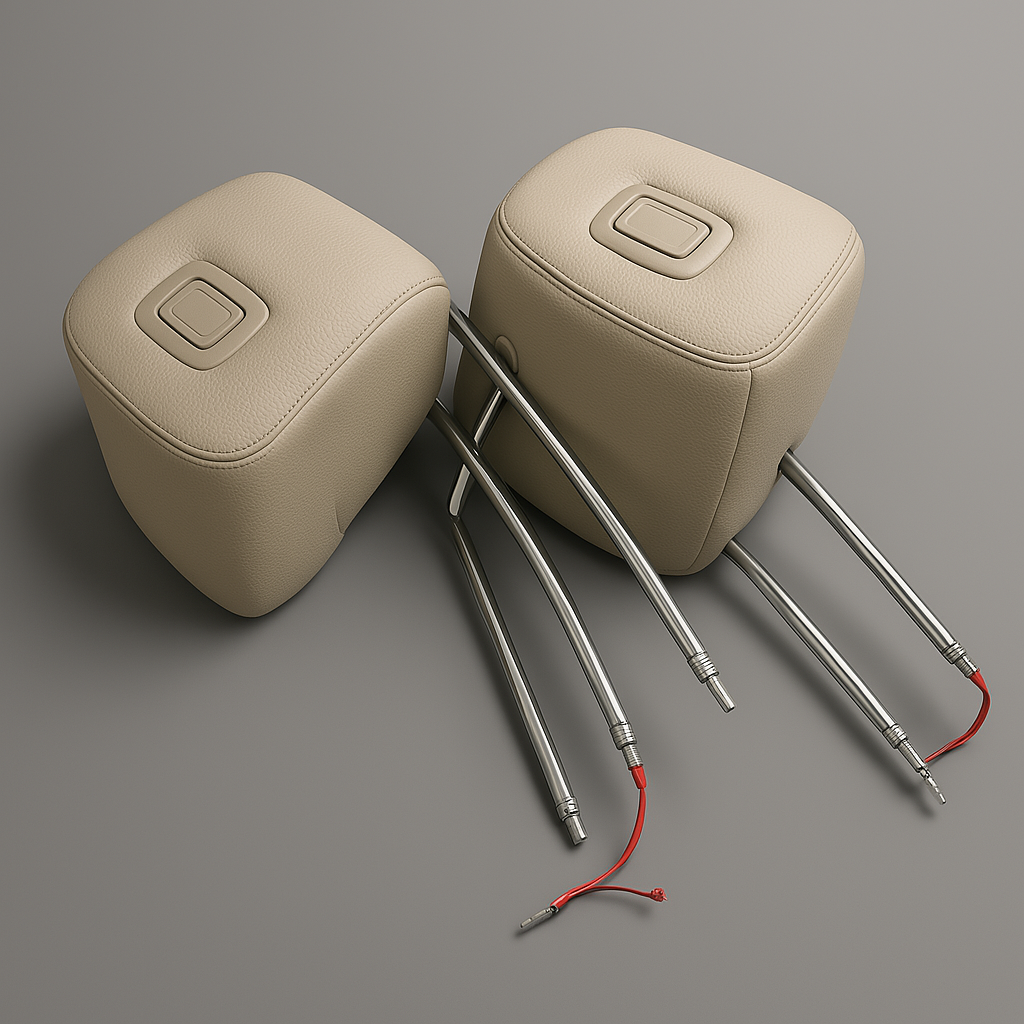 2008-2010 BMW E60 E61 550i 528i 550i 535i (Active Seat Headrest) Set 2 ,Comfort