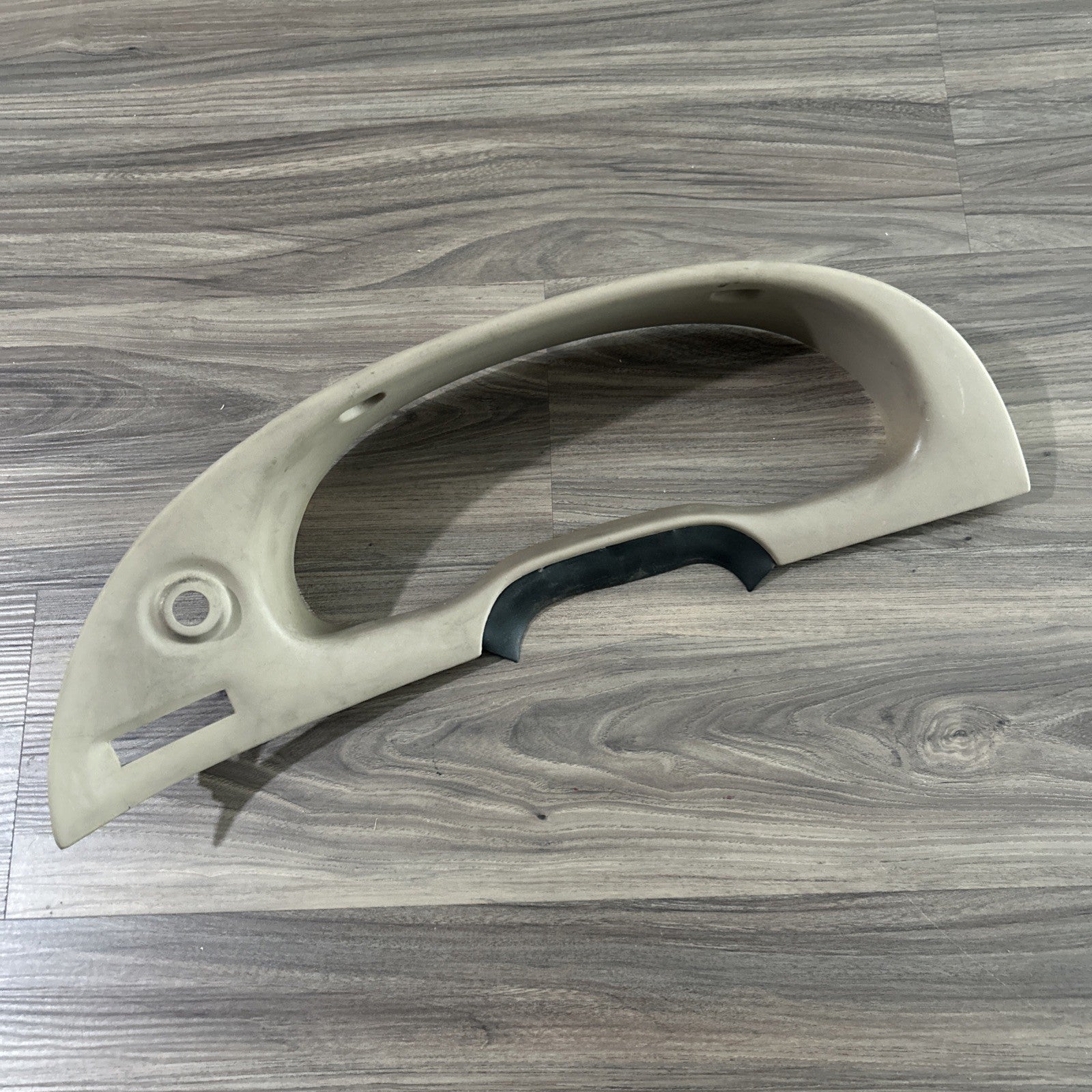 1999-2004 Ford Mustang Speedometer Gauge Cluster Trim Bezel Beige OEM