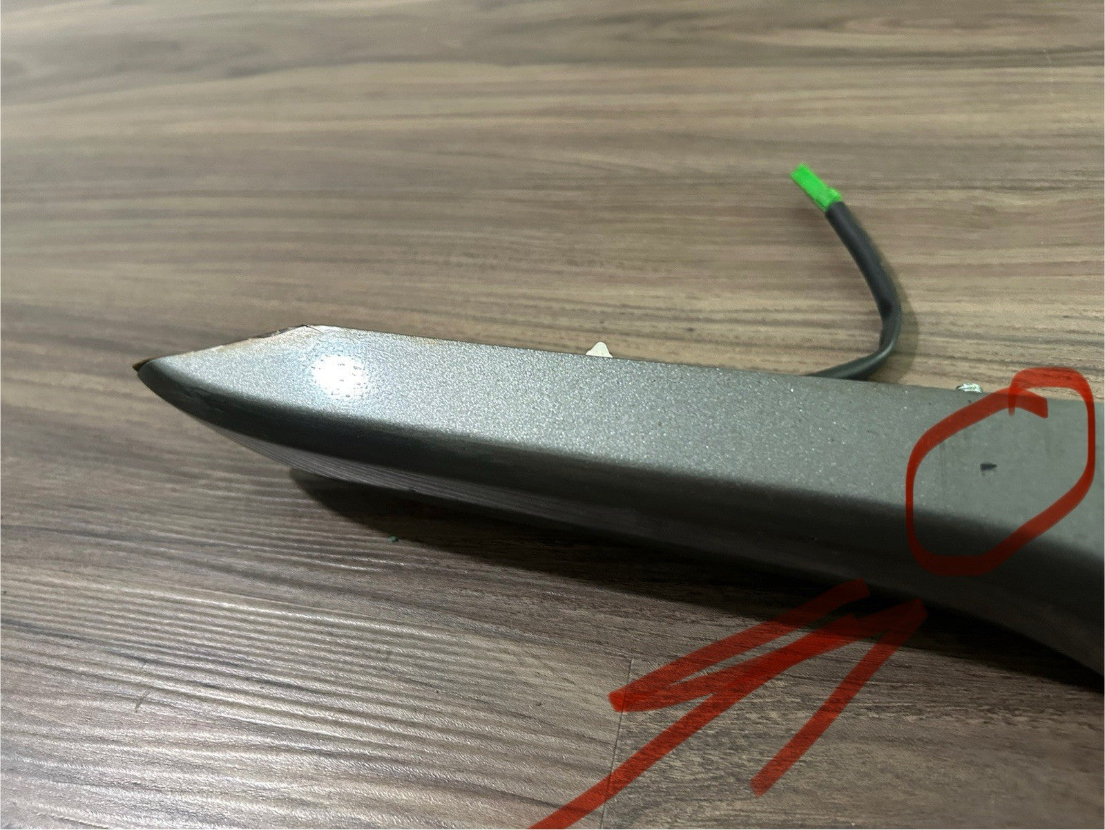 2009-2015 Honda Pilot Rear Trunk Hatch Tailgate Lower Handle OEM NH705M Gray