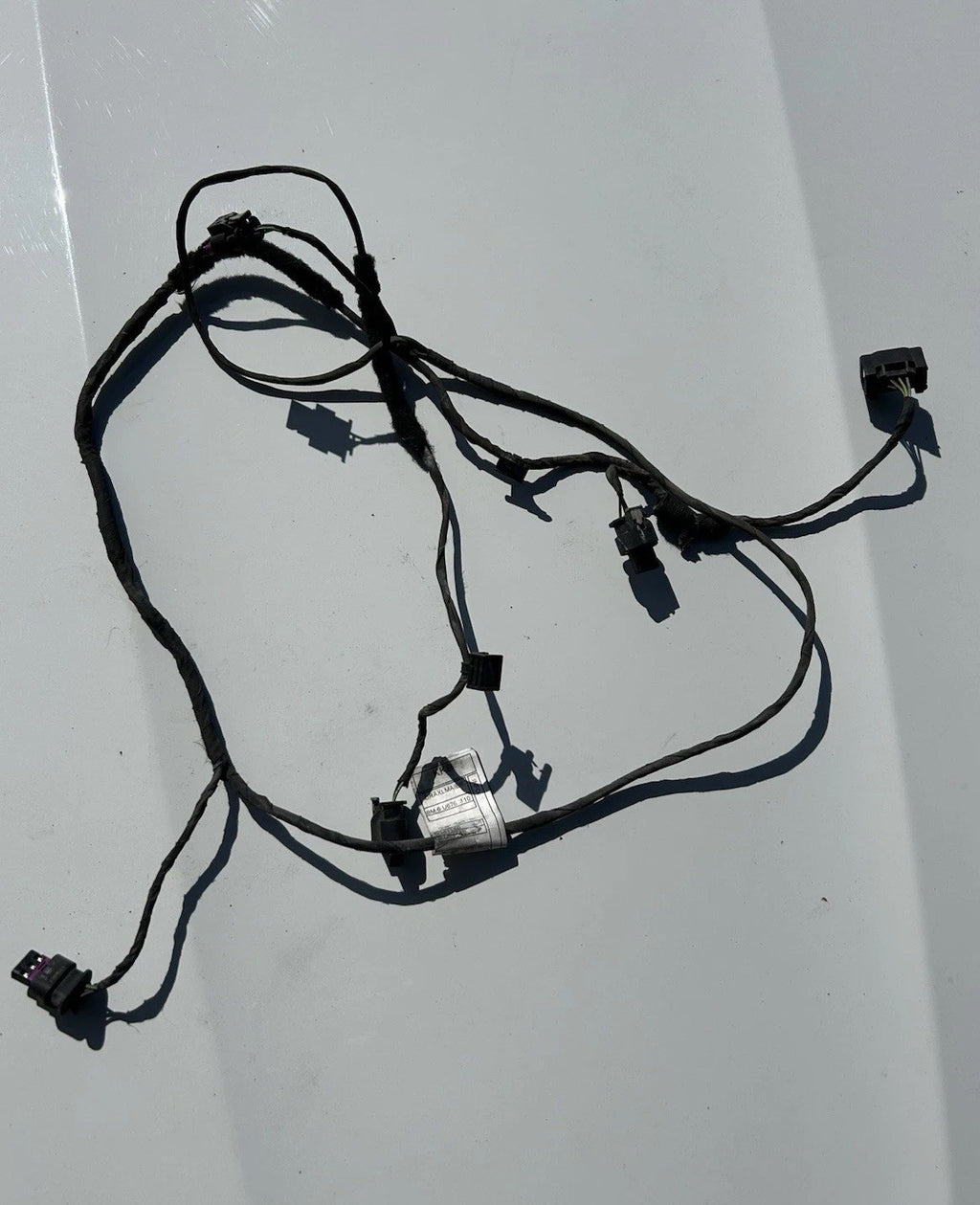 14-19 BMW F15 F85 F86 X5 X6 Rear Bumper Parking Sensor PDC Wire Harness OEM✅