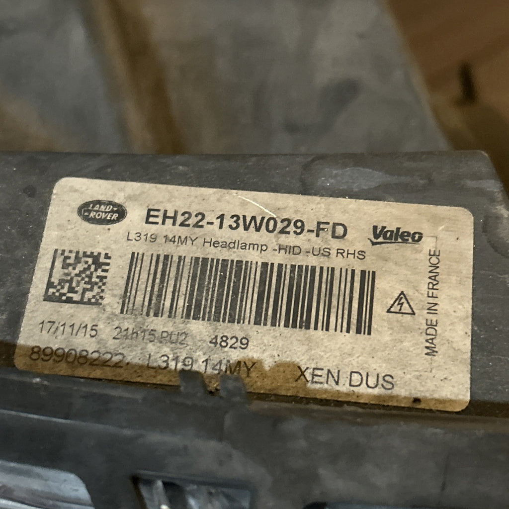 Perfect! 14 15 16 Land  Rover LR4 Right Passenger RH Xenon HID Headlight OEM