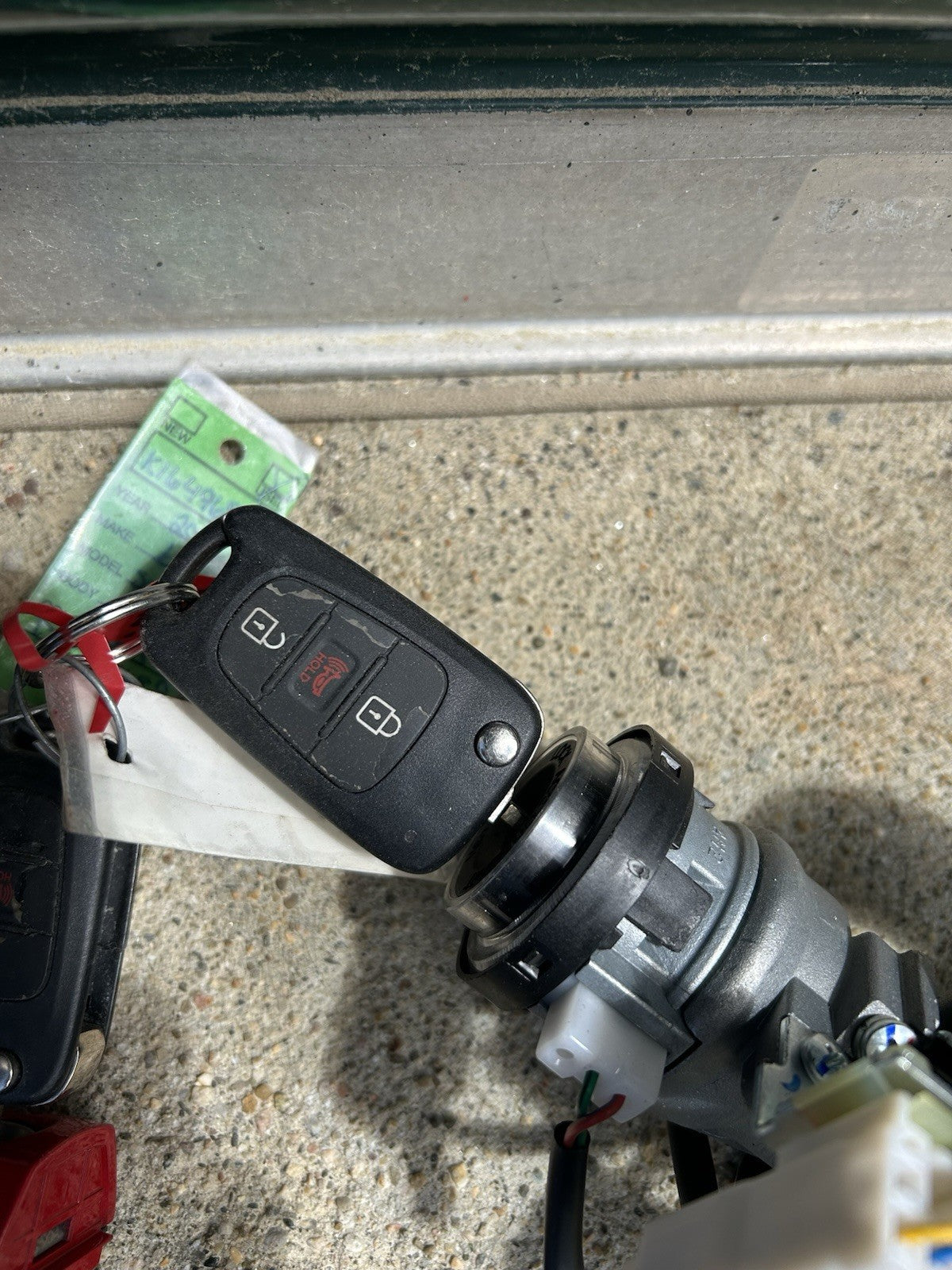 2010-2013 KIA SOUL IGNITION SWITCH LOCK CYLINDER W/ KEY OEM