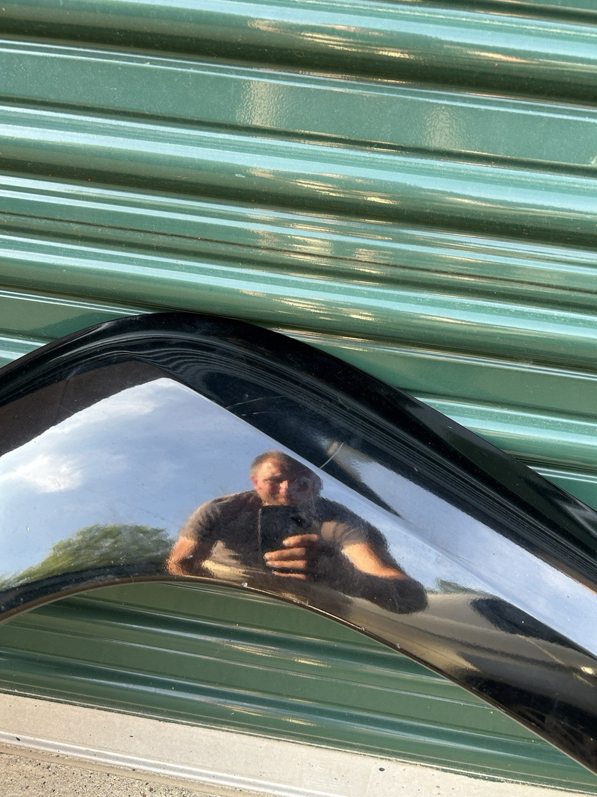 03-09 LEXUS GX470 FRONT RIGHT  FENDER FLARE TRIM MOLDING COVER BLACK 202