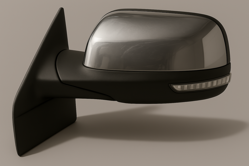 2011-2018 Jeep Grand Cherokee Left Driver Side View Power Door Mirror Chrome