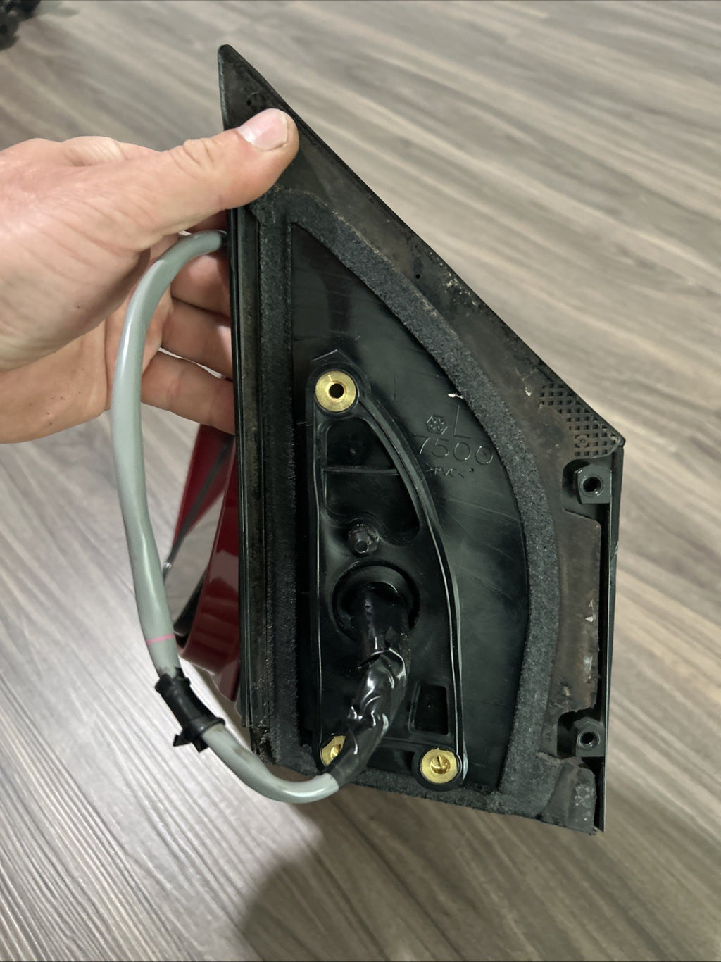 2004-09 Lexus RX330 RX350 RX400H POWER DOOR MIRROR Drivers Side RED 3R1