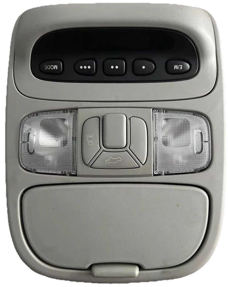 2004-2010 Toyota Sienna Over Head Console Dome Map Light Gray OEM