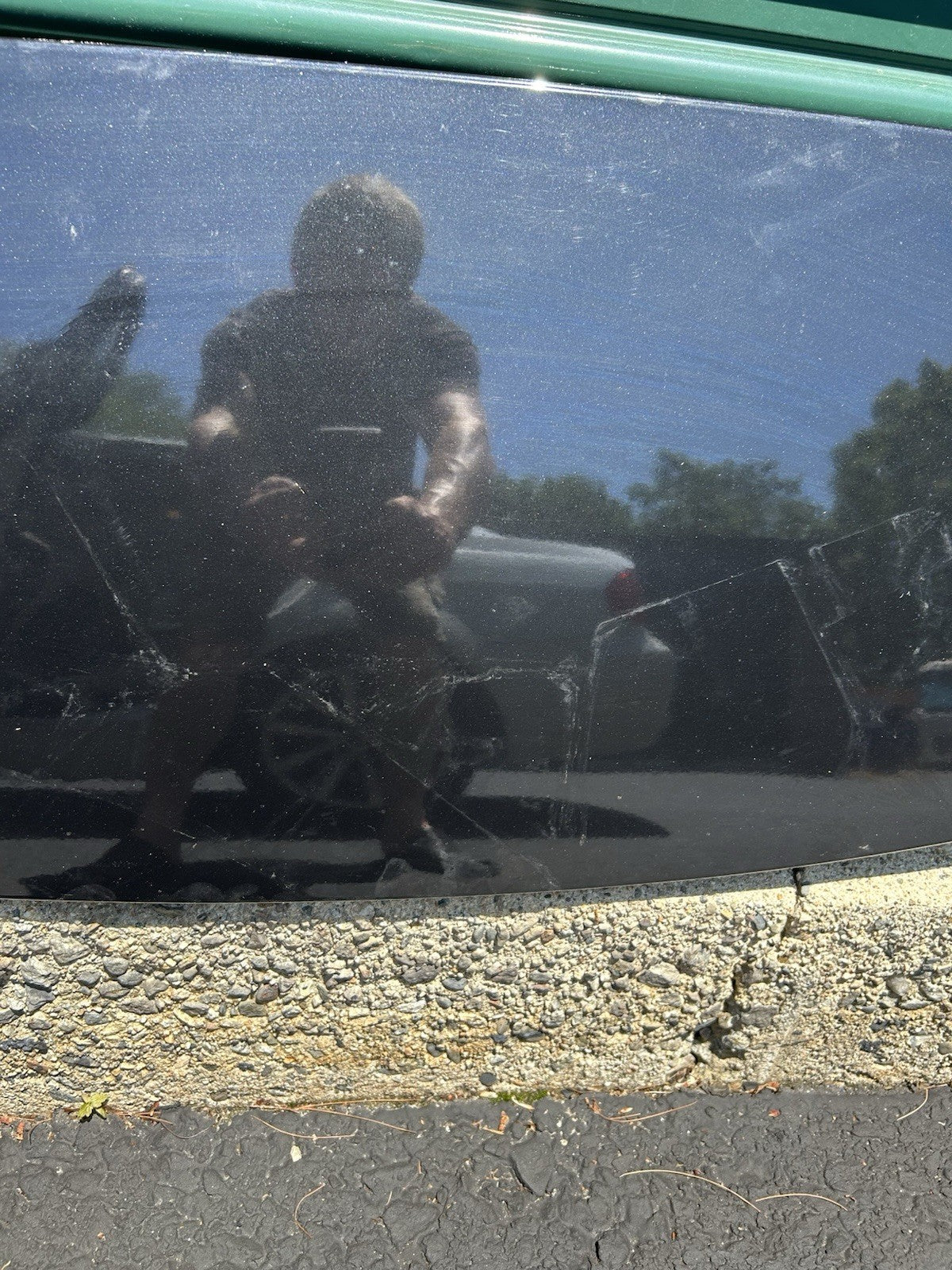 2014–2018 BMW X5 F15 Tailgate Spoiler w/ 3rd Brake Light OEM – Black 475M