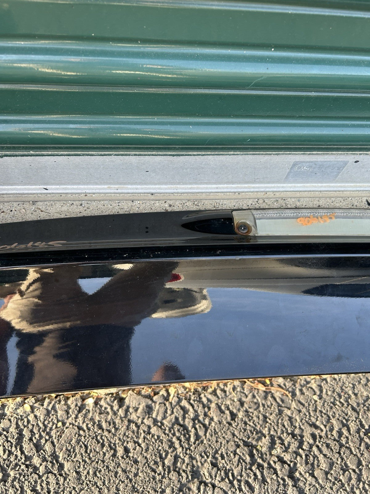 2003-2009 LEXUS GX470 TRUNK LIFTGATE SPOILER WING Black 202