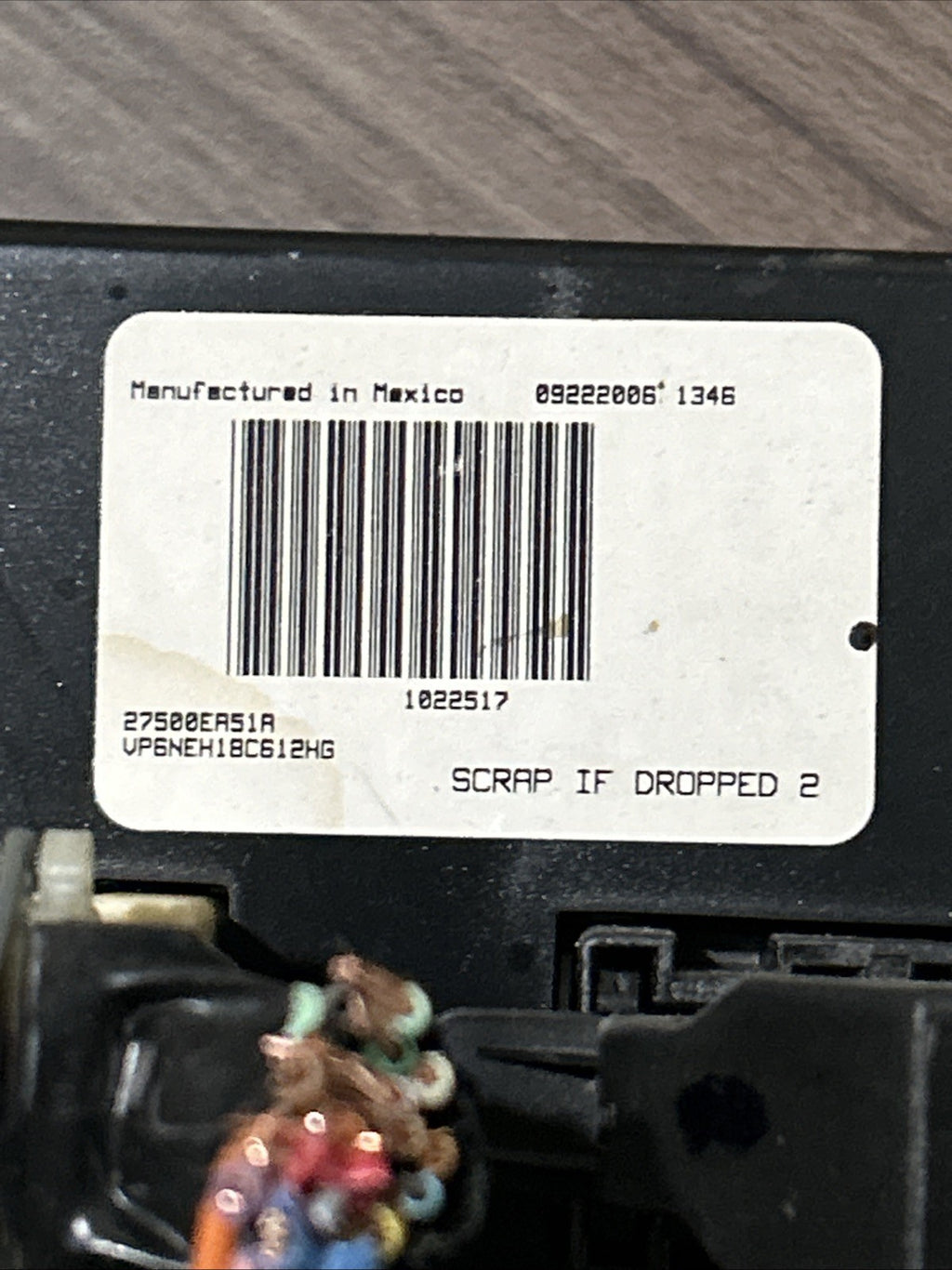 05 06 07 Nissan Pathfinder Temperature Climate Control Heat A/C Dash 27500EA51A