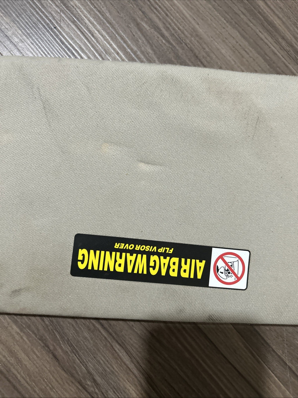 2007-2012 Acura RDX Sun Visor driver & passenger set (taupe / light gray)