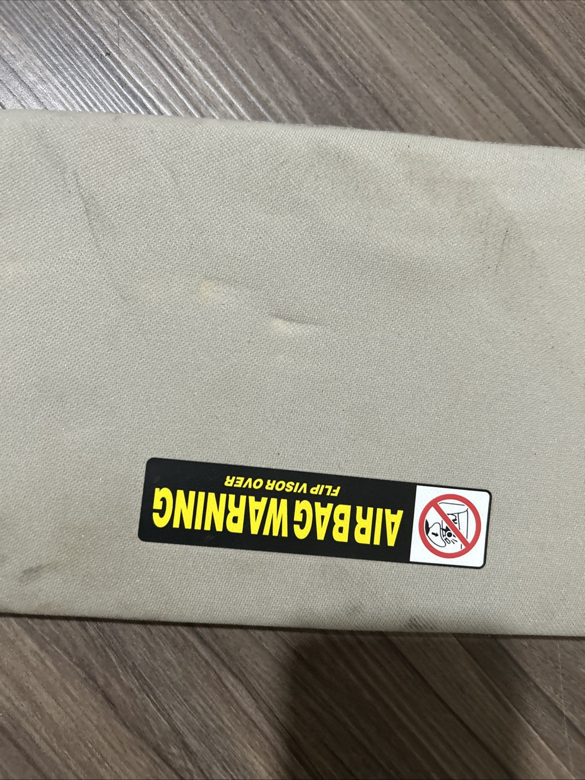 2007-2012 Acura RDX Sun Visor driver & passenger set (taupe / light gray)