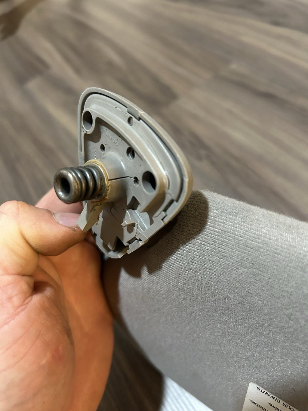 2000-2006 Toyota Tundra Sequoia DRIVER PASSENGER Left Right Sun Visor  OEM Gray