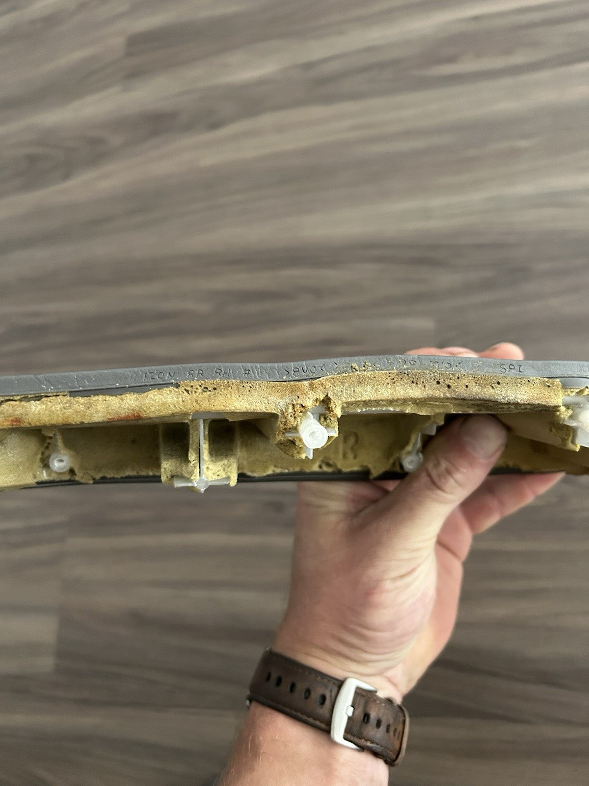 2001-2007 Toyota Sequoia Rear Right Passenger Door Handle Armrest GRAY OEM