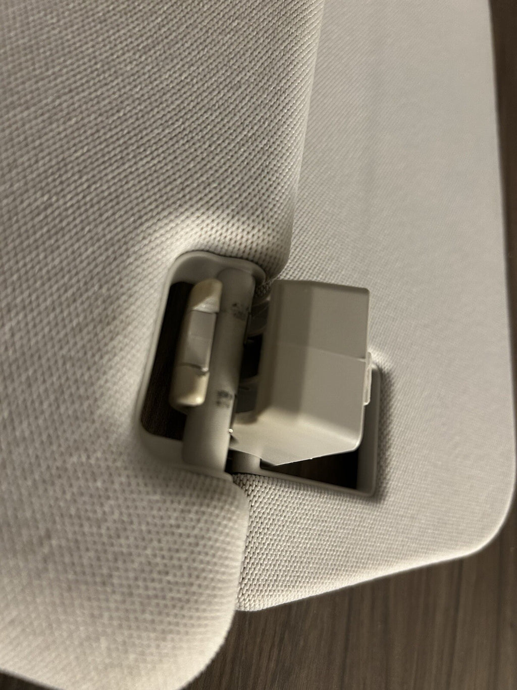 Sun Visor Set 2003-2009 Mercedes E320 E350 E500 E550 E55 E63 AMG Light Gray OEM