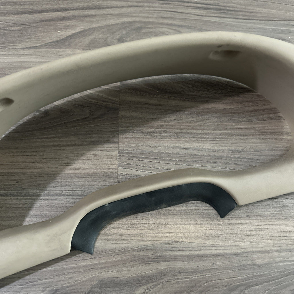 1999-2004 Ford Mustang Speedometer Gauge Cluster Trim Bezel Beige OEM