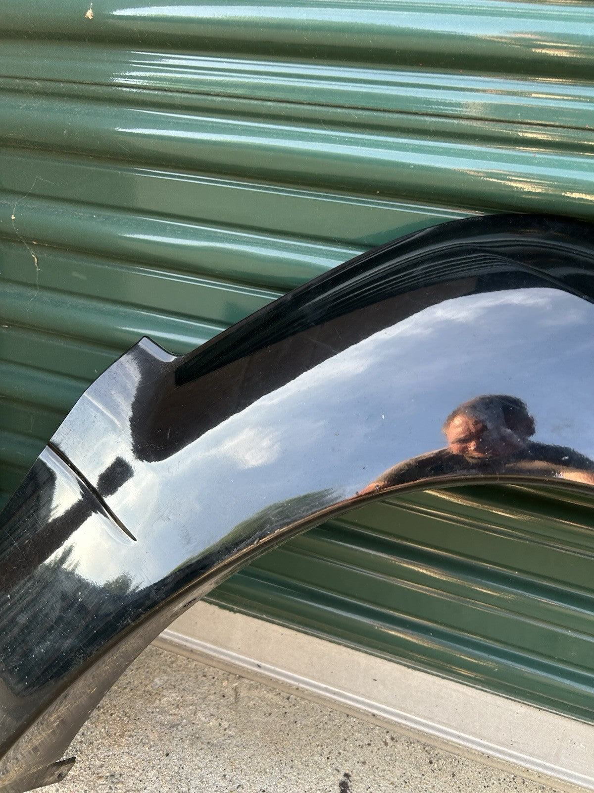 03-09 LEXUS GX470 FRONT RIGHT  FENDER FLARE TRIM MOLDING COVER BLACK 202