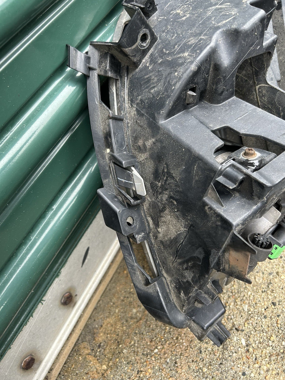 2010 2011 2012 Mazda CX-7 Bumper Grille Left Fog Light Insert  OEM