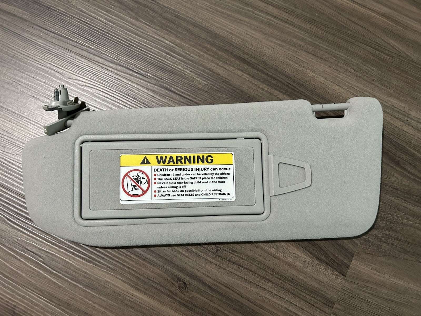 OEM C215 W220 Mercedes Benz Sun Visor Set 2000-2006 S320 S430 S500 CL500 CL600