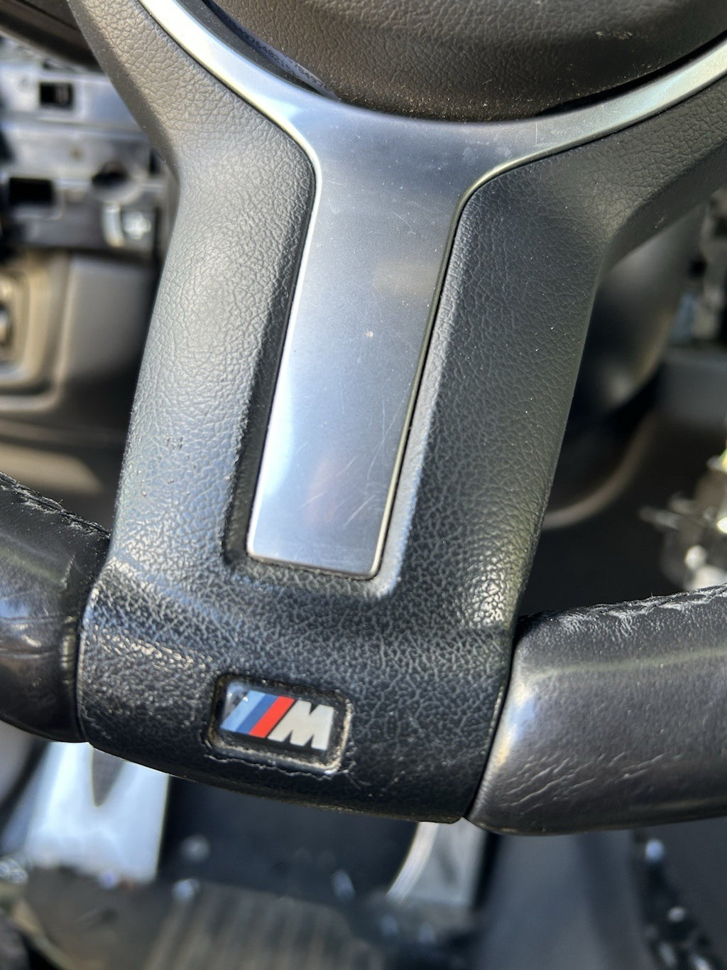 2014-2018 BMW X5 F15 15-19 BMW X6 F16 STEERING WHEEL W/ PADDLES (BLACK) M-SPORT!