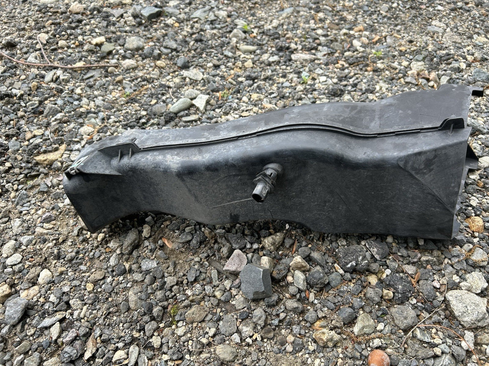 14-18 OEM BMW F15 X5 M SPORT Left Driver Side Air Duct Brake Channel Tube