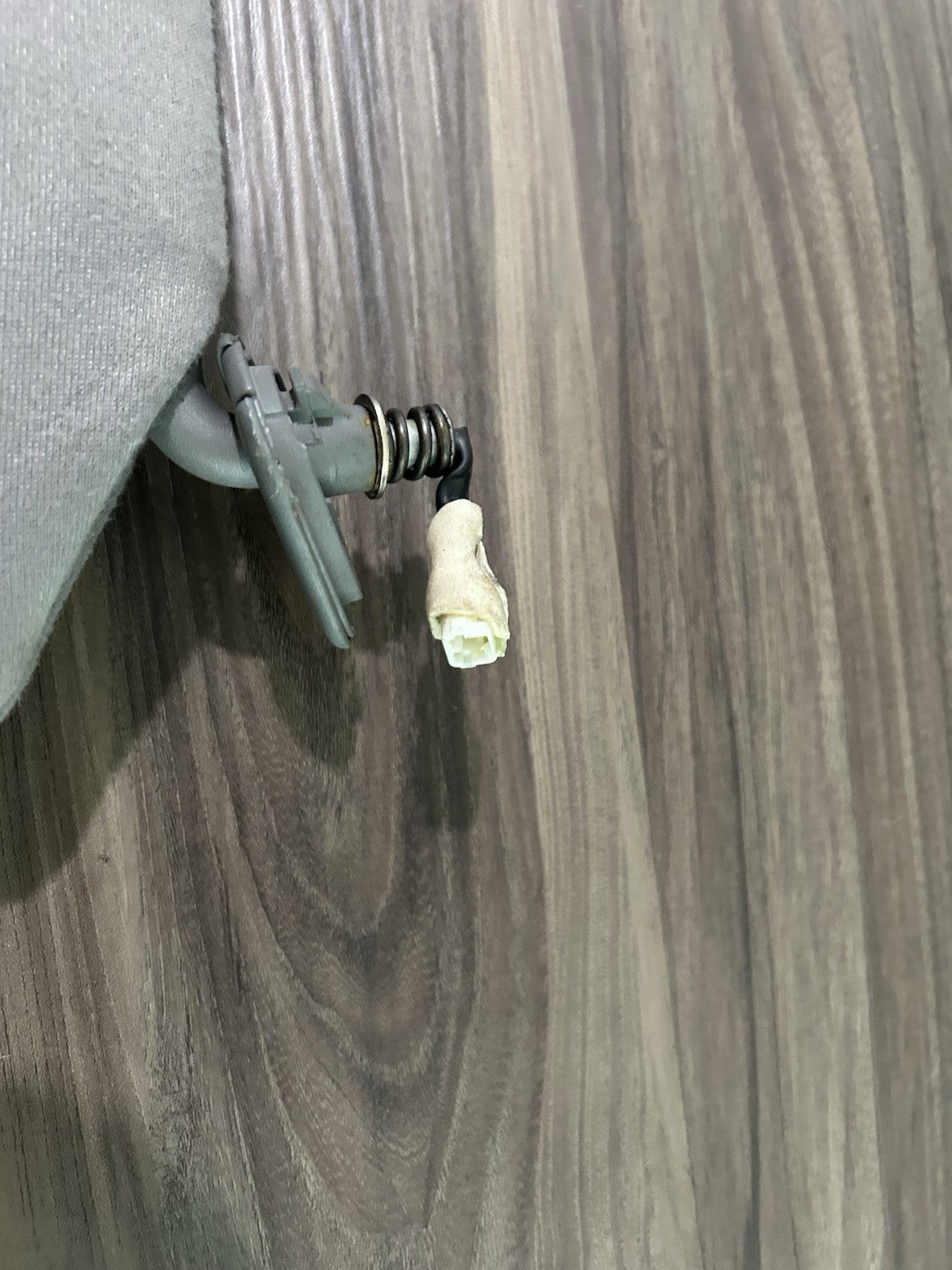 2004-2008 Toyota Solara Driver & Passenger Side Sun Visor Pair Gray