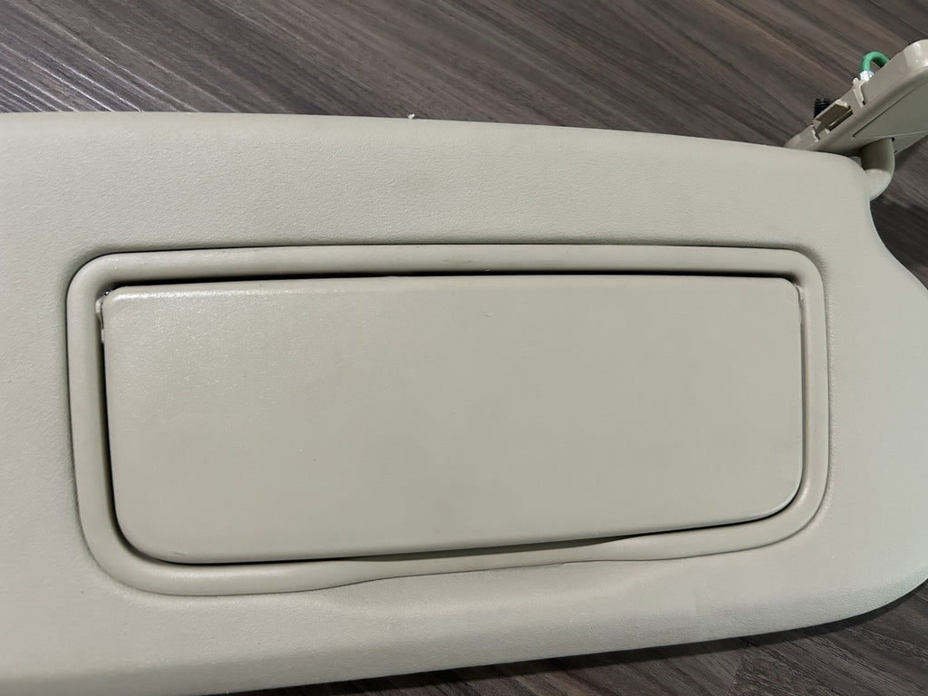 2010 2011 2012 VOLVO XC60 SUN VISOR RIGHT PASSENGER SIDE TAN 30653404 OEM 11-13