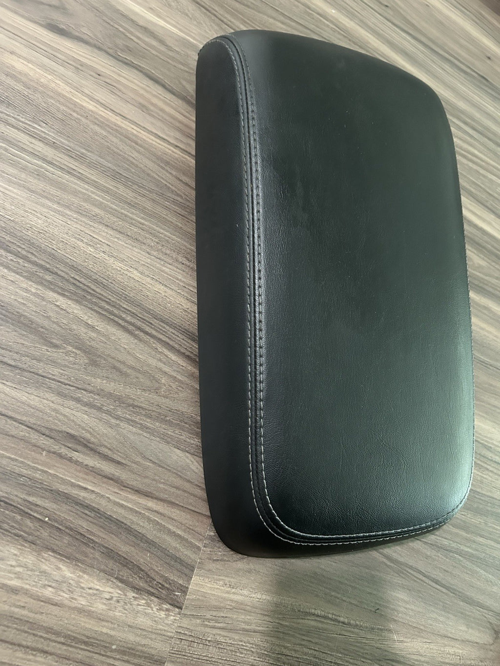 2011-2018 Dodge Charger Center Console Black Leather Armrest Lid Cover OEM