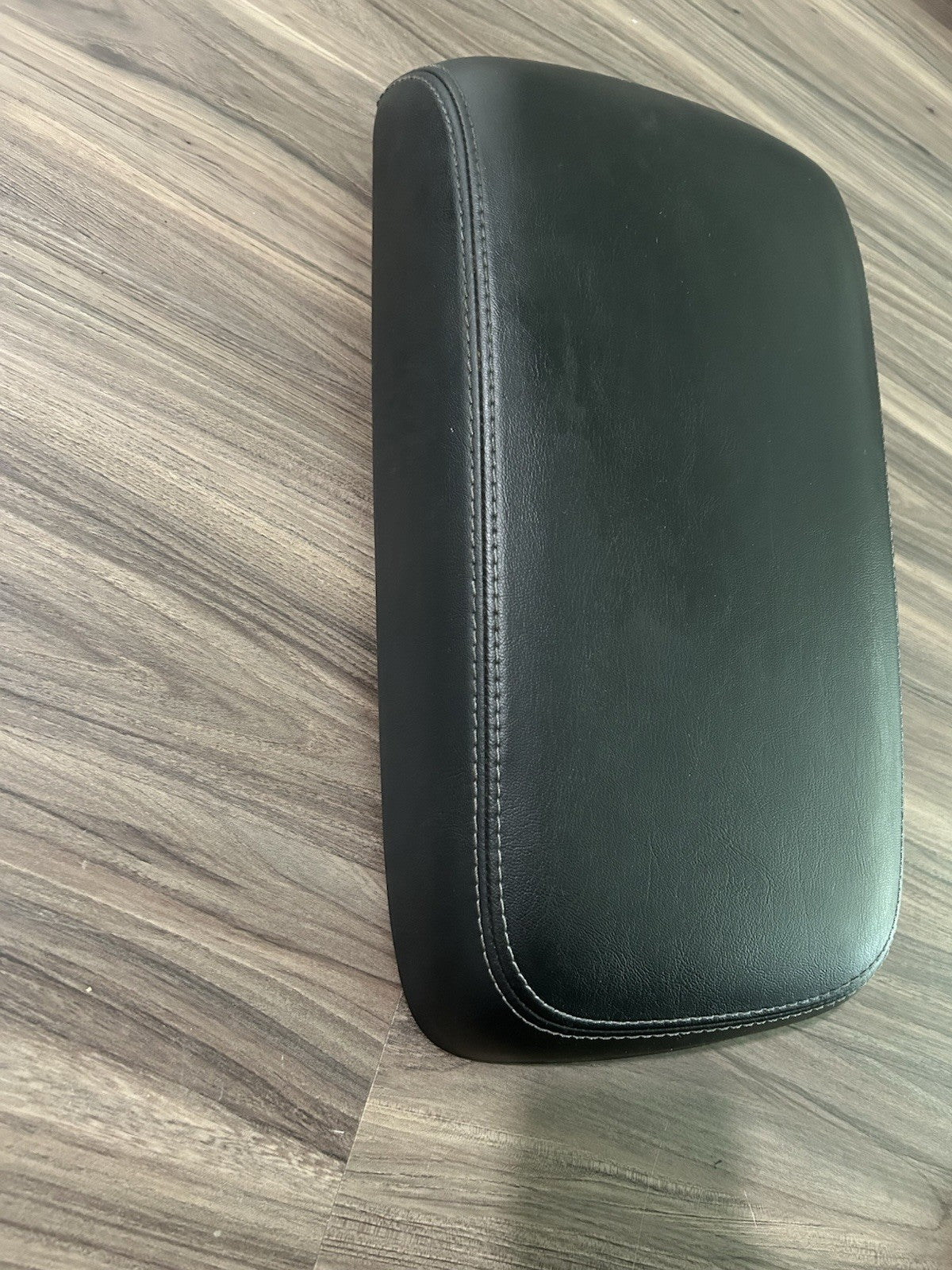 2011-2018 Dodge Charger Center Console Black Leather Armrest Lid Cover OEM