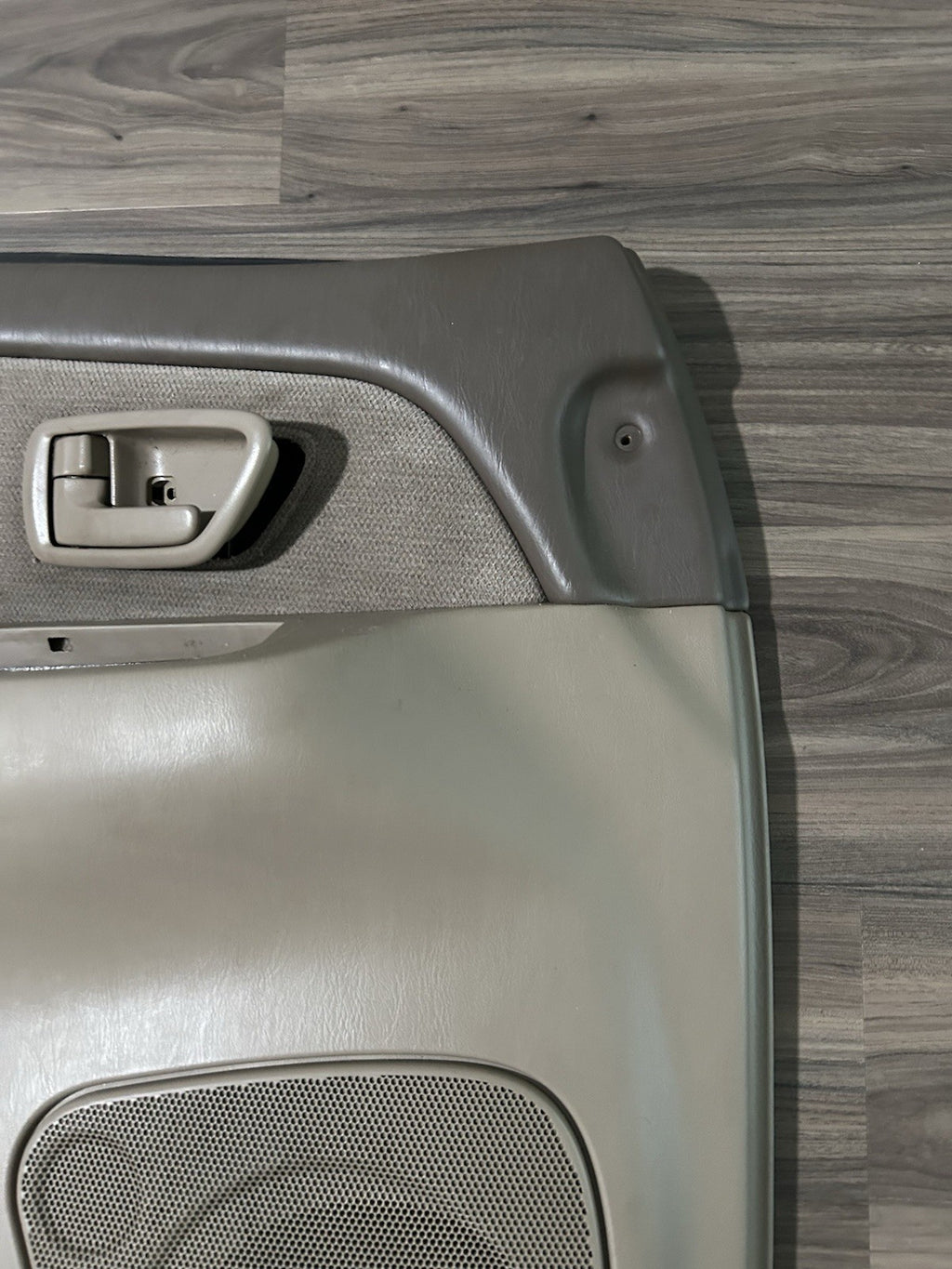 2001 2002 2003 2004 Toyota Sequoia Left Driver  Front Door Panel Trim Tan OEM