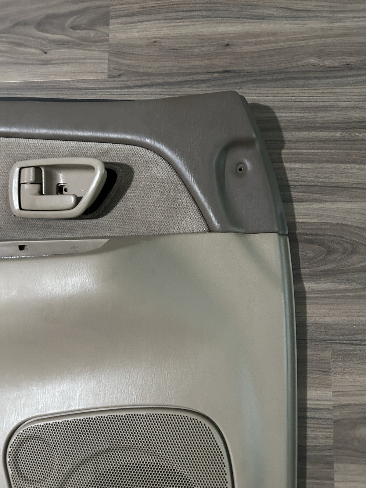 2001 2002 2003 2004 Toyota Sequoia Left Driver  Front Door Panel Trim Tan OEM