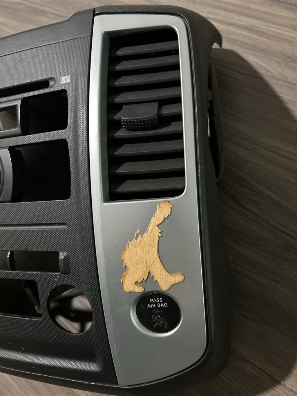 2009-2012 Nissan Frontier Xterra Center Dash Radio HVAC Trim Bezel Panel