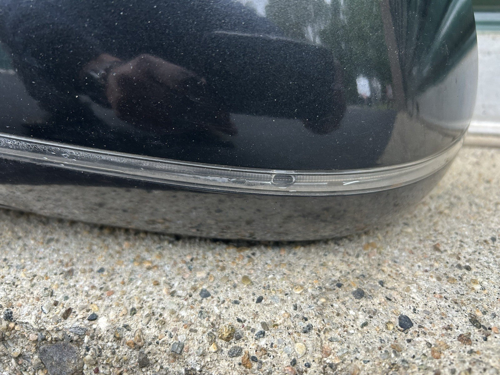 Fits 14 - 18 BMW X5 F15 LH Driver Power Door Mirror Heated w Memory Black=475M