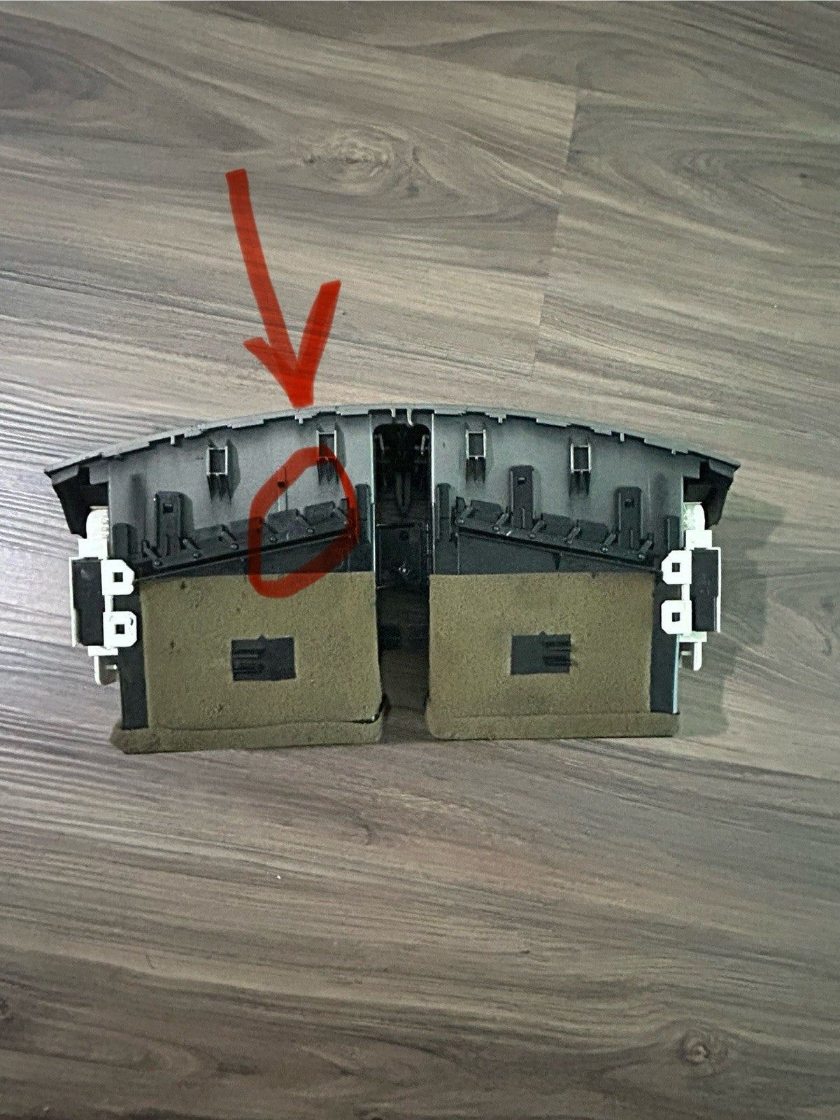 2006-2008 Lexus IS250 IS350 Center Dash Air Vent Heat AC Trim Bezel Panel OEM