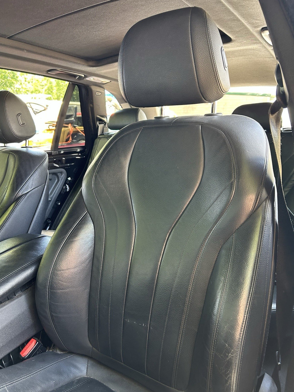 14–18 OEM BMW X5 F15 SPORT Full Seat Set –1st 2nd 3rd Row–Black Leather Interior