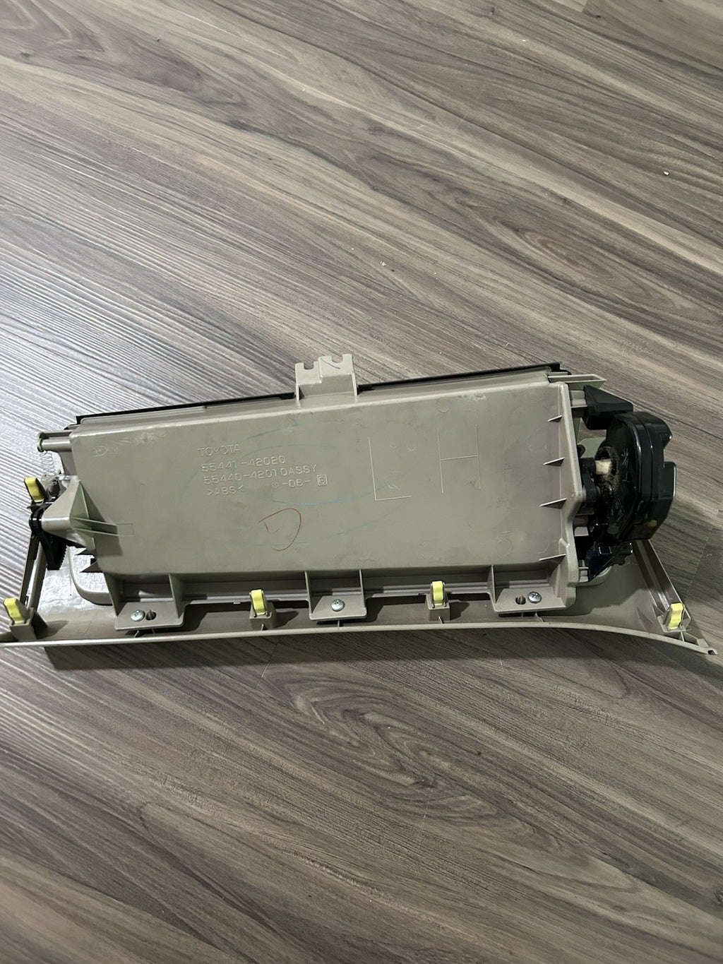 (2006 - 2012) Toyota Rav4 Upper Glove Box Beige OEM