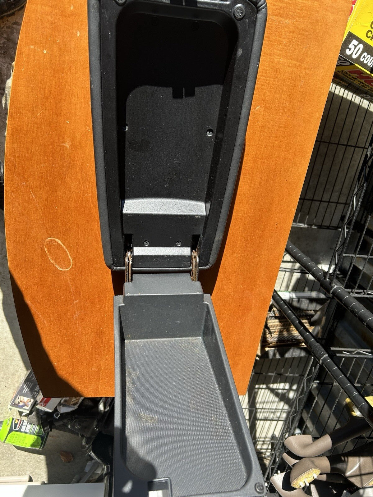 💎 2013 - 2018 Nissan Altima Black Center Console Lid Armrest Leather OEM