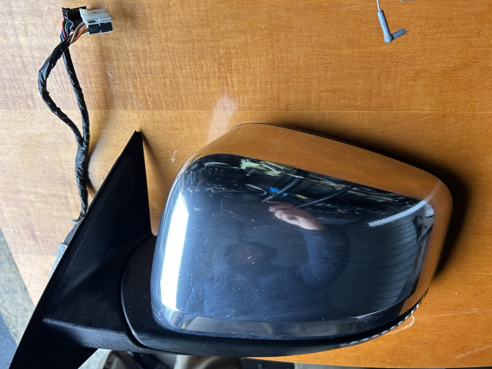 2011-2018 Jeep Grand Cherokee Left Driver Side View Power Door Mirror Chrome