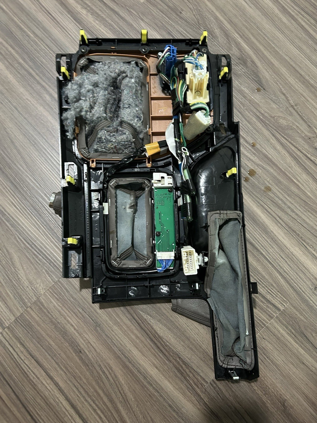 03-09 Lexus GX470 Gear Shifter Center Console Bezel woodgrain