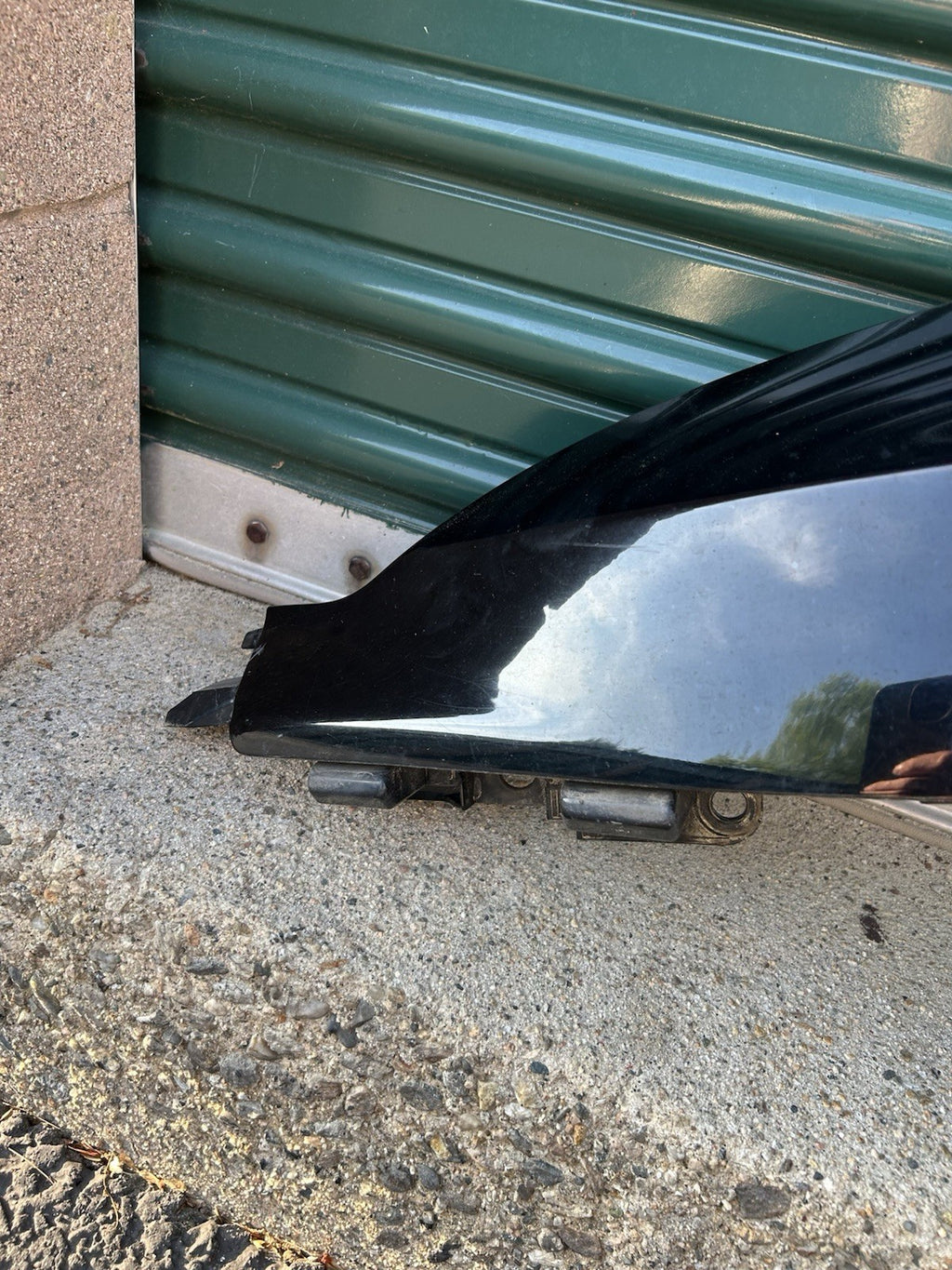 03-09 LEXUS GX470 LEFT DRIVER FRONT FENDER FLARE BLACK 202