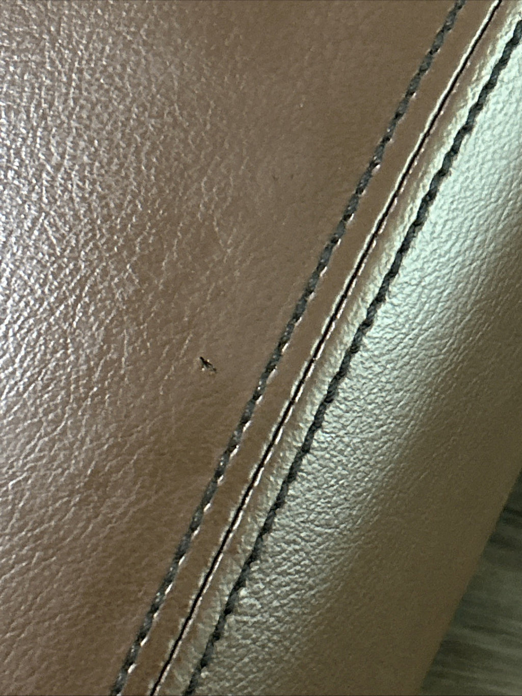 2011-2015 Ford Explorer Center Console Lid Armrest Arm Rest Brown Leather OEM