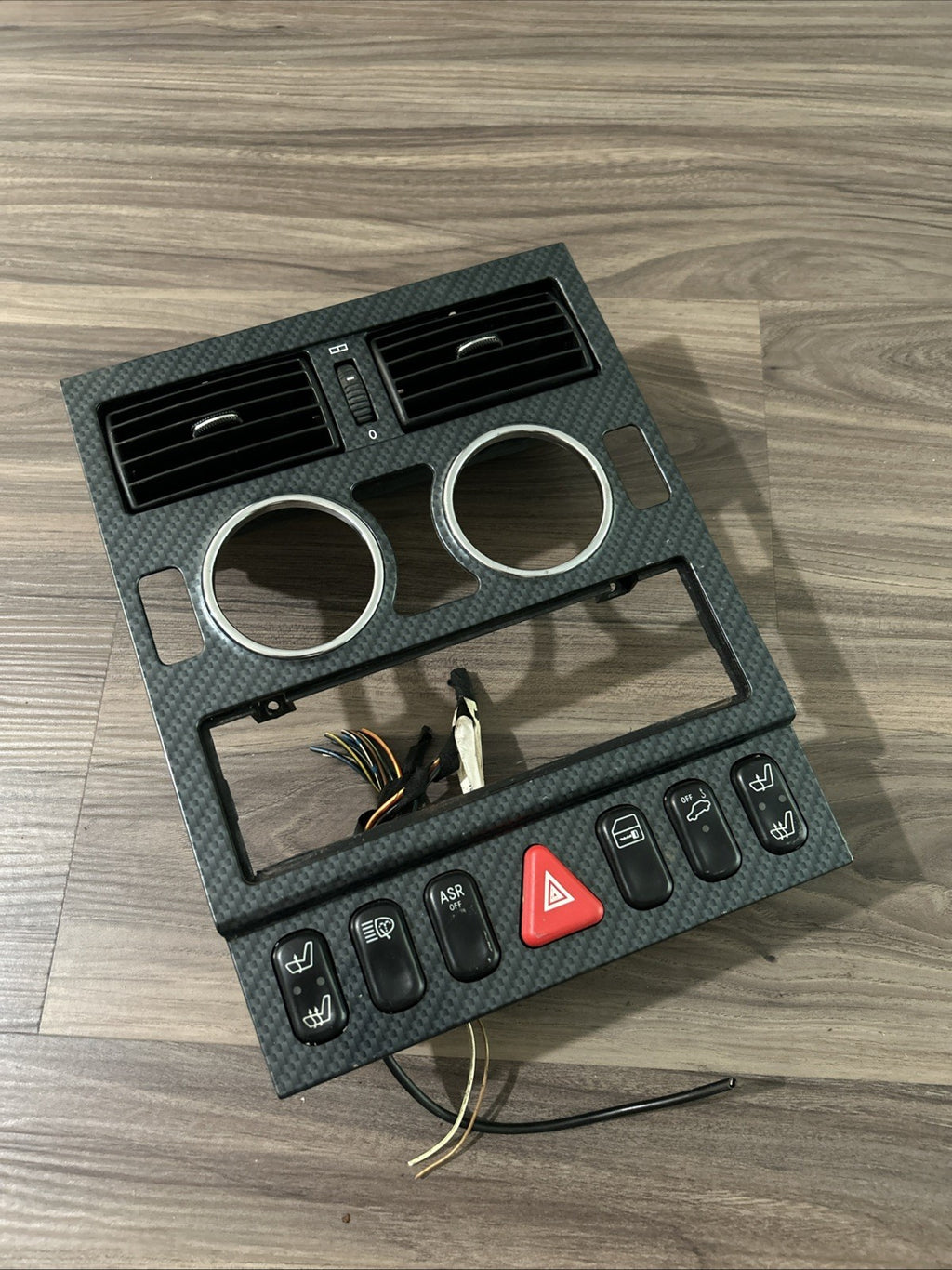 R170 97-04 Mercedes SLK Class Front Center Dash Center Console Panel Cover