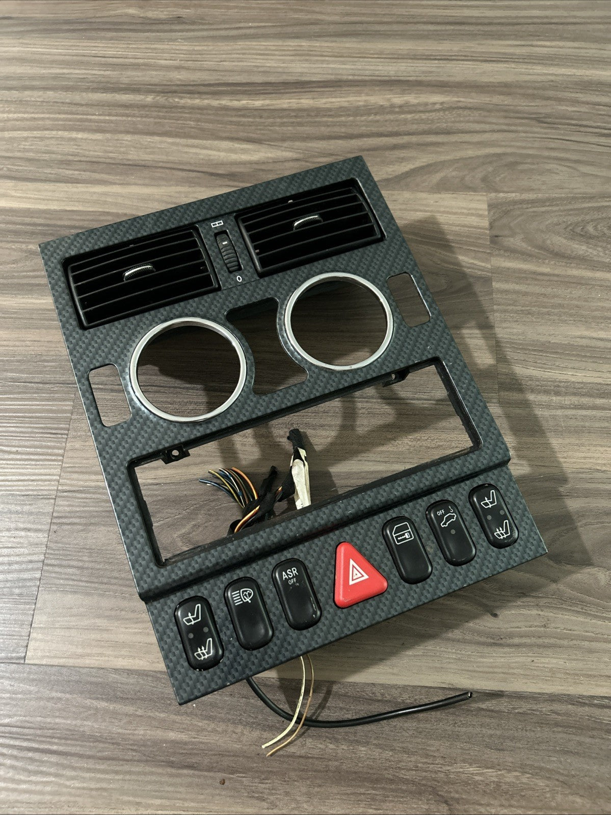 R170 97-04 Mercedes SLK Class Front Center Dash Center Console Panel Cover