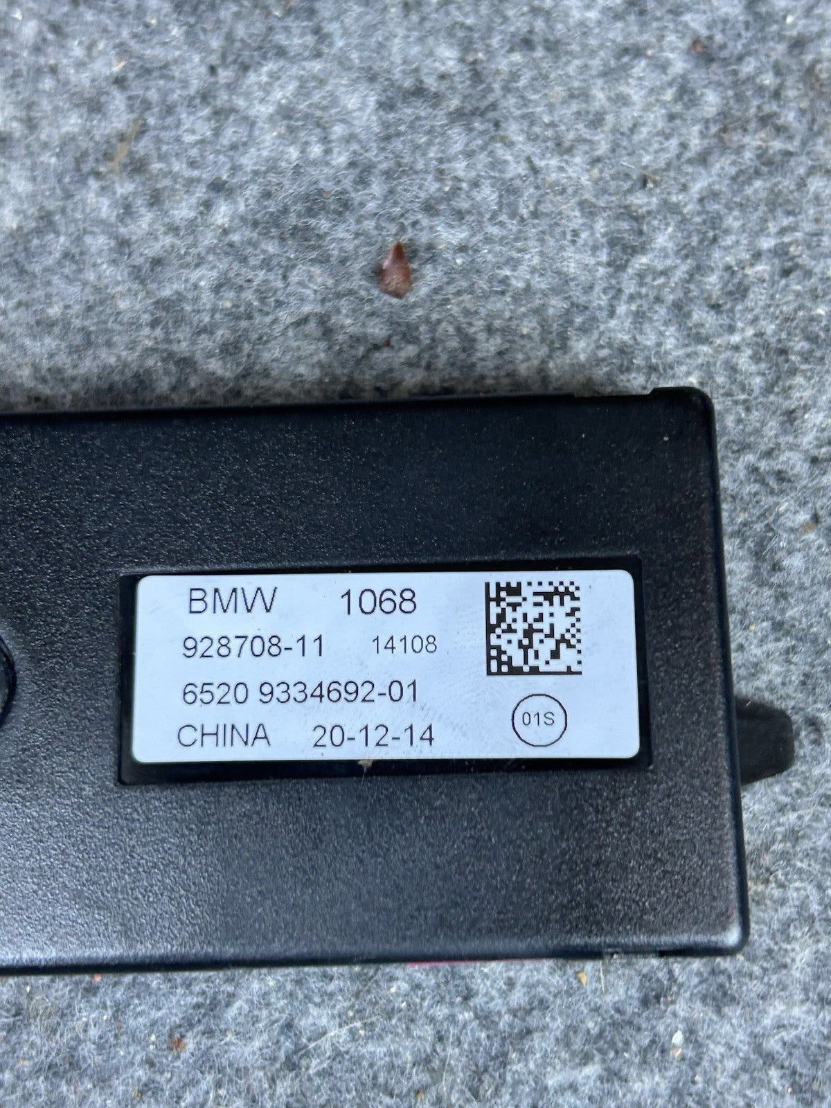 2014–2018 BMW X5 F15 Antenna Amplifier Module 92870811 OEM