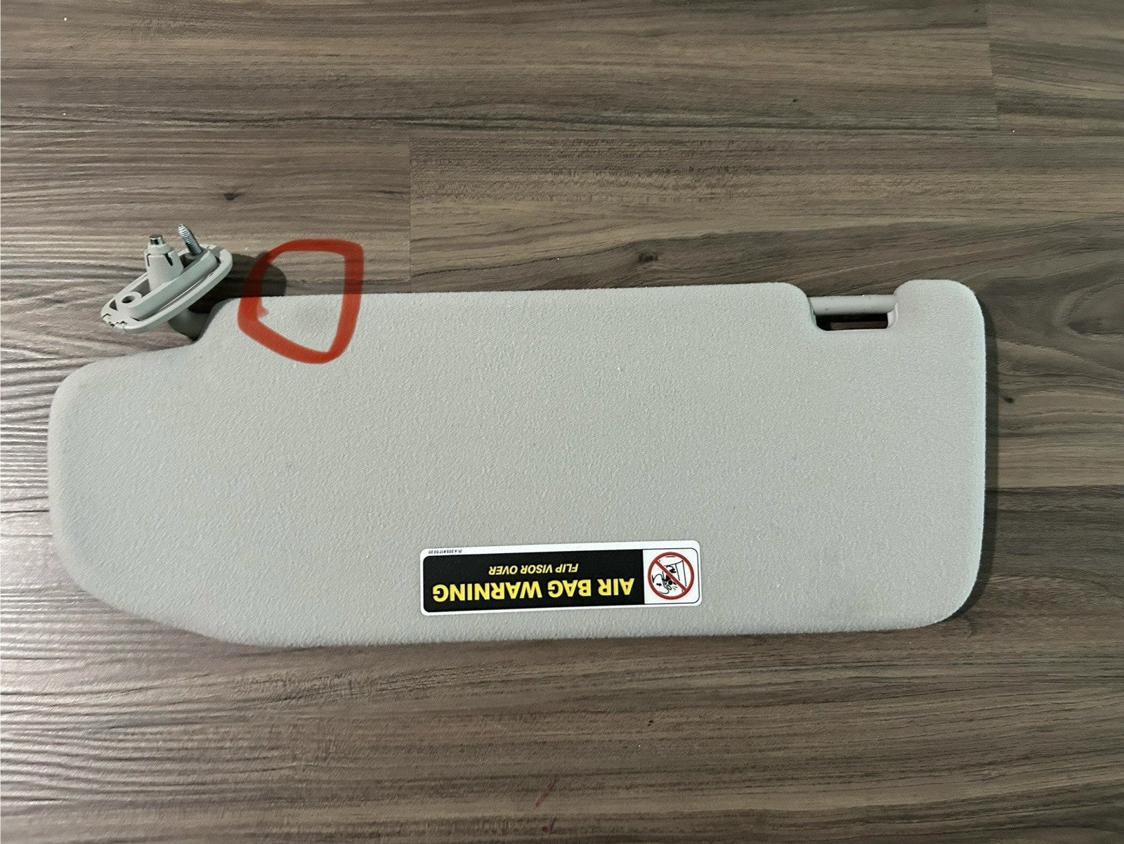 OEM C215 W220 Mercedes Benz Sun Visor Set 2000-2006 S320 S430 S500 CL500 CL600