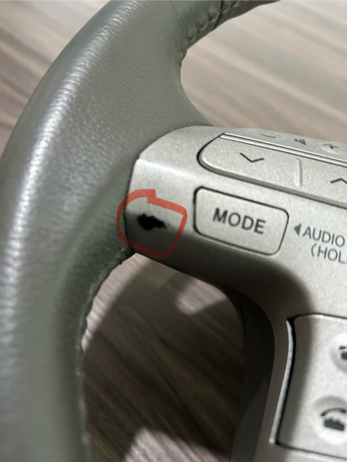 2008-11 2009 Camry XLE Steering Wheel 45103-06120 Gray w/Audio & Cruise Controls