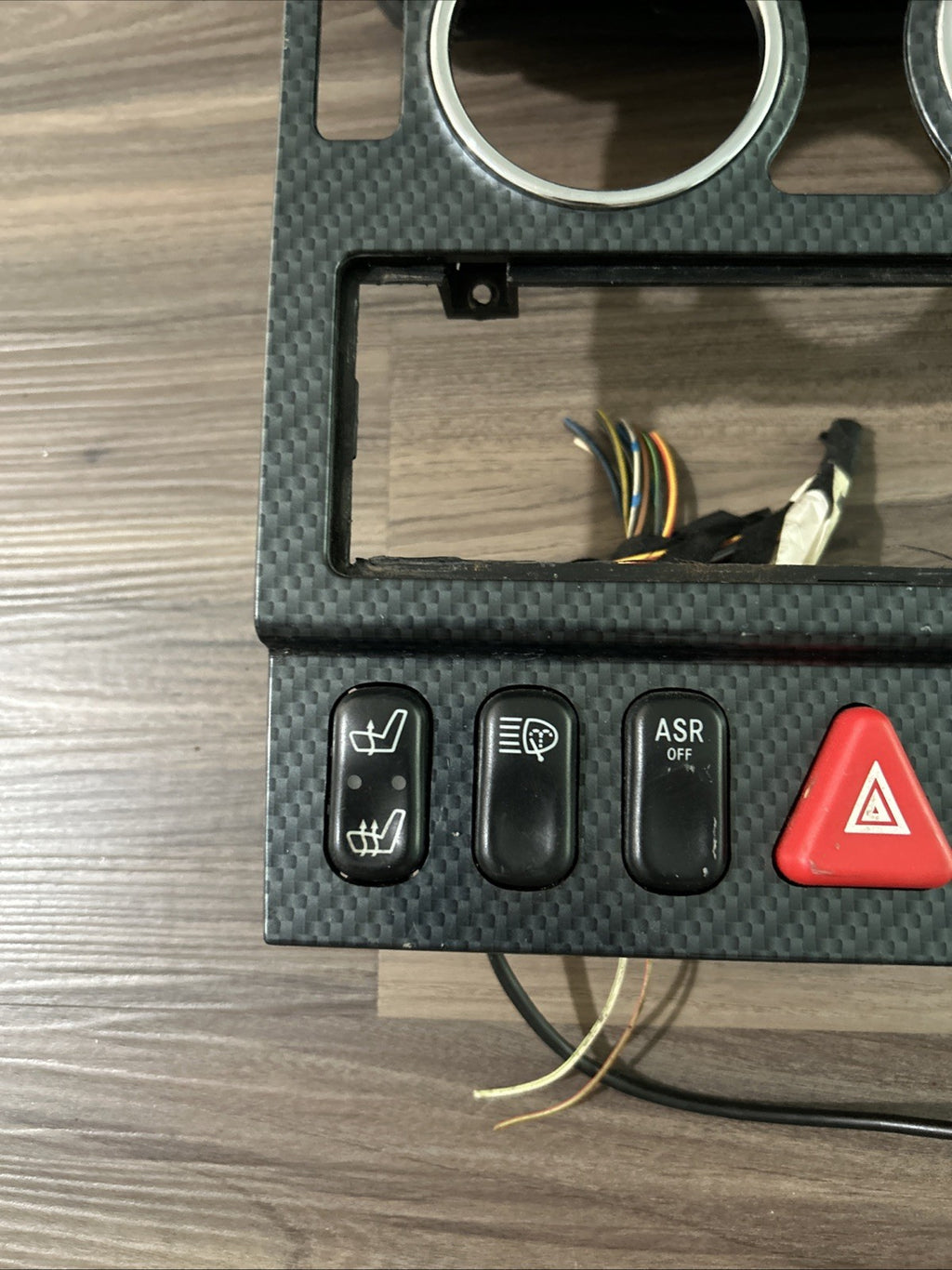 R170 97-04 Mercedes SLK Class Front Center Dash Center Console Panel Cover