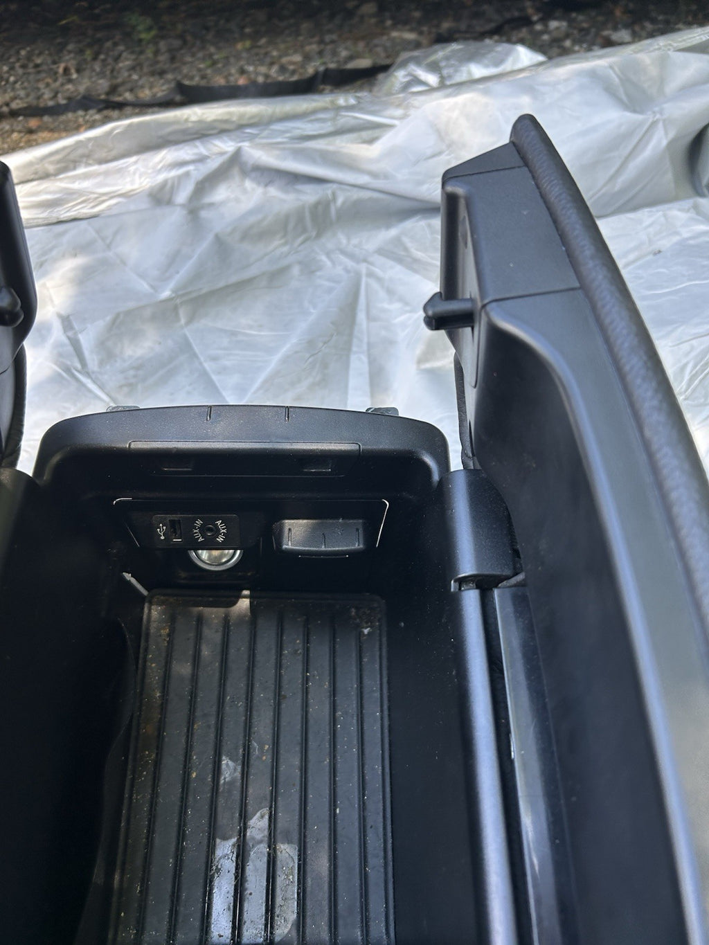 BMW X5 F15 CONSOLE STORAGE TRAY BOX & ARMREST ARM REST LID COVER OEM 2014-2018💎