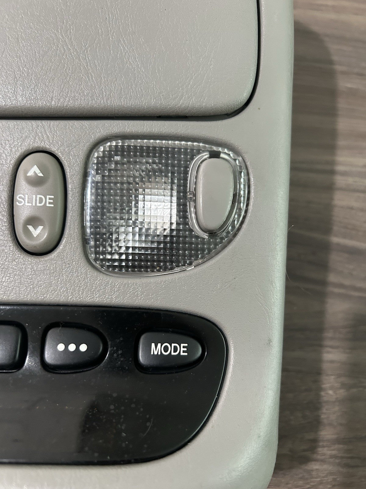 2001  - 2007 Toyota Sequoia Overhead Console Dome Light  Original OEM Gray