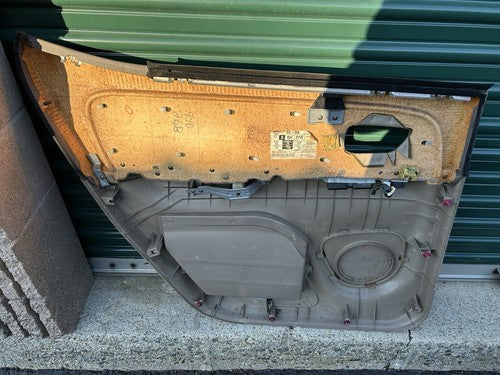 2001-2007 Toyota Sequoia Rear Right Passenger Side Door Panel Trim TAN OEM